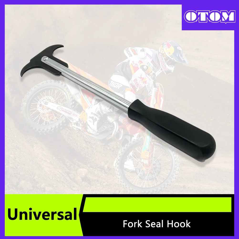 

Motorcycle Fork Seal Hook Dual-End Hook Repair Tool For HONDA KTM YAMAHA KAWASAKI SUZUKI MOTOLAND ZONGSHEN Seal Removal Tool