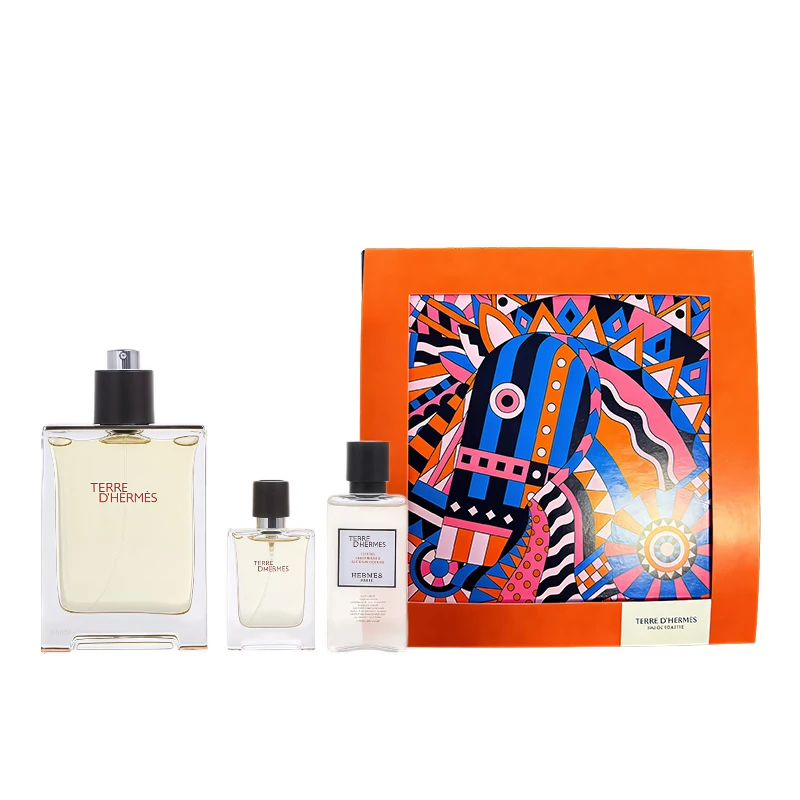 بخاخ تواليت للرجال 100 مل وبلسم ما بعد الحلاقة 40 مل وخاخ تواليت أو دو 12 مل صغير