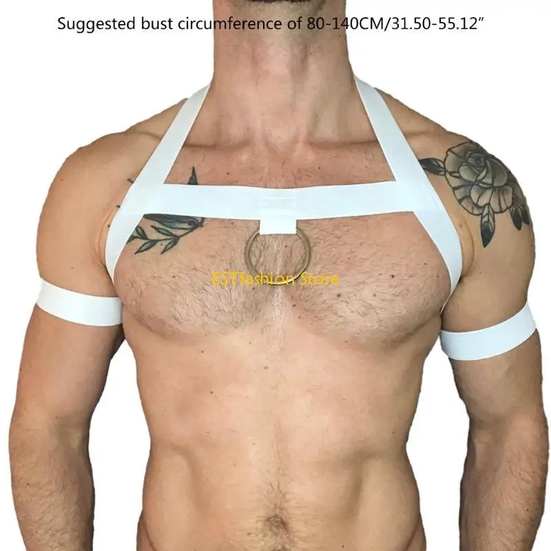 Y5GC ผู้ชายสายรัดหน้าอกยืดหยุ่นเพศยับยั้งผ้าพันแผลสายรัดหน้าอกยืดหยุ่นสายรัดหน้าอก