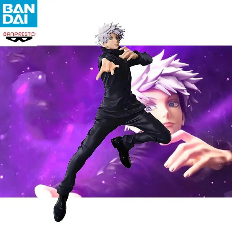 

Bandai Namco Banpresto Jujutsukaisen Maximatic Satoru Gojo PVC About 25Cm In Stock Genuine Figure Model Collector Figurine Toys