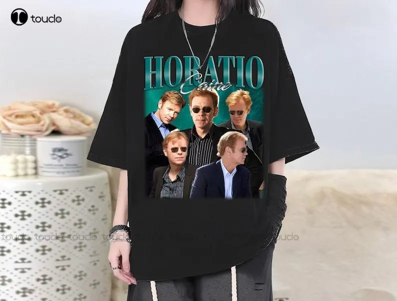 

Ретро футболка Horatio Caine, футболка Horatio Caine, парная футболка Horatio Caine, винтажная Милая футболка