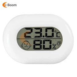 Mini Electronic Thermometer Hygrometer LCD Digital Display Household Temperature Monitor Detection Range -20~50℃(-4~122℉)