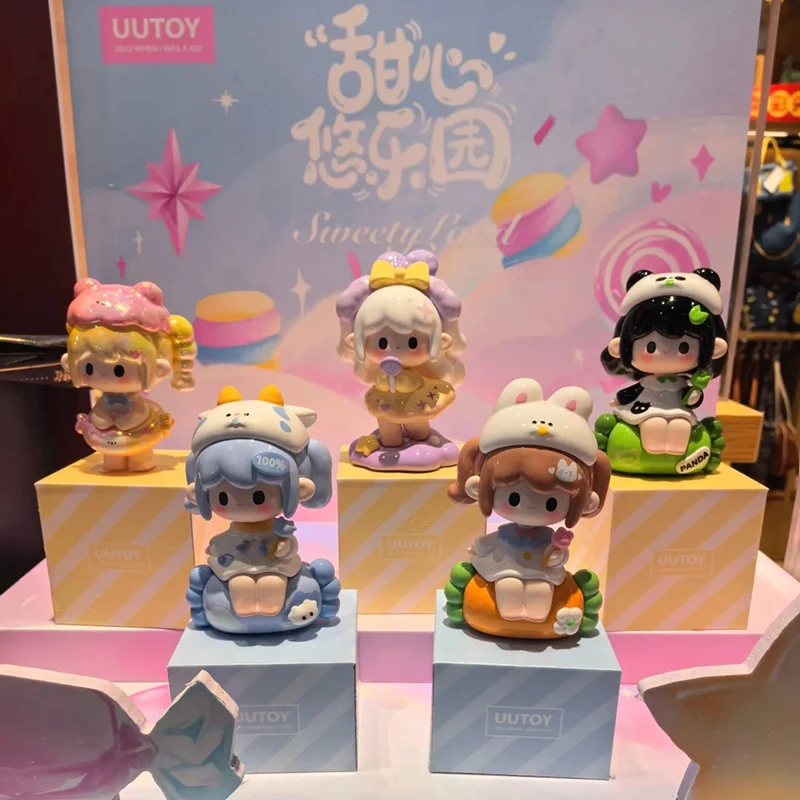 

uutoy Sweetheart Paradise Series Mini Blind Box Cute Collectible Figures Trendy Desktop Decor Gifts for Fans Mystery Box