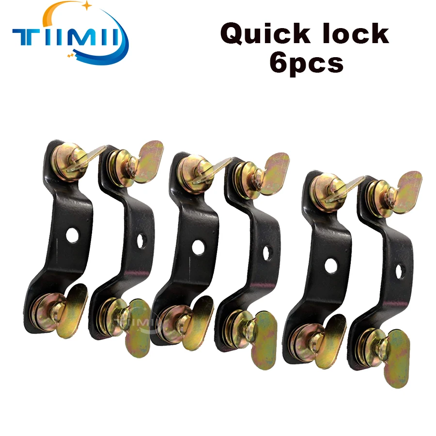 6pcs Metal Quick Lock Stage Light Hook For LED Moving Head Light Led Stage Light Truss Dj Club Light Beam 7r Hook