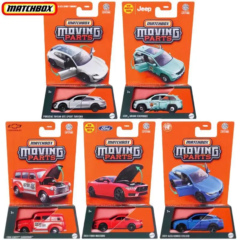 

В наличии, оригинальная серия спичек с открытой дверью Jeep Cherokee Ford Mustang Porsche Alpha FWD28 25A, модель автомобиля, игрушки для мальчиков, подарки на день рождения