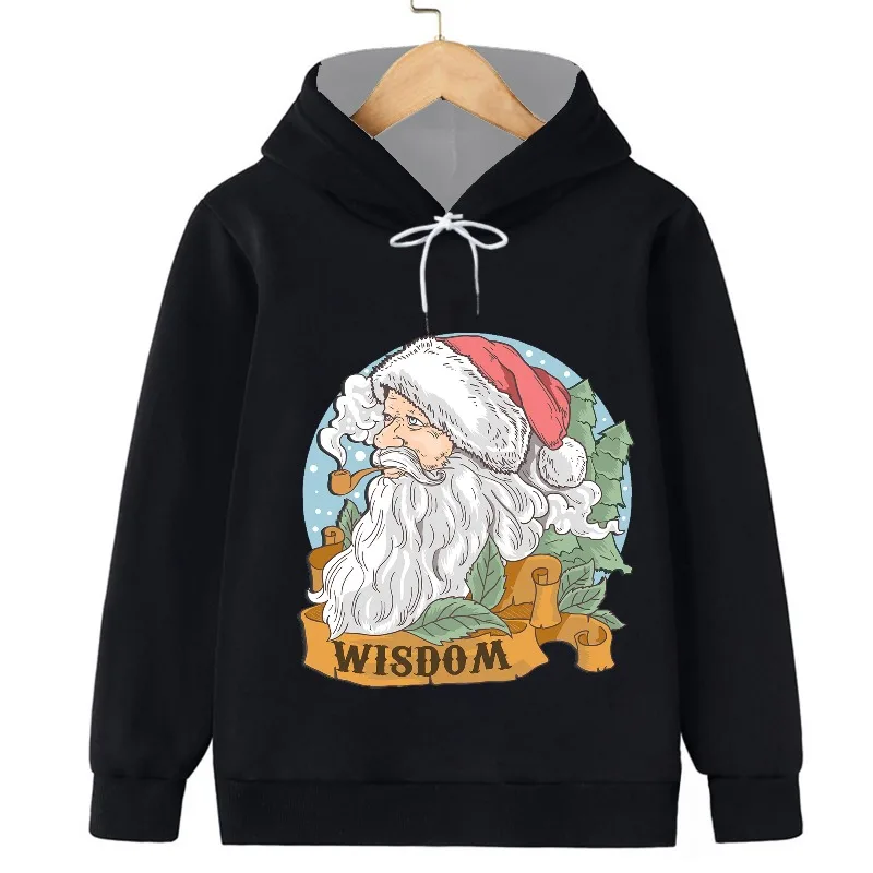 

Santa Claus Christmas Fun Pattern 3D Printing Loose and Comfortable Daily Leisure Outdoor Sports Hoodie Sweatshirt