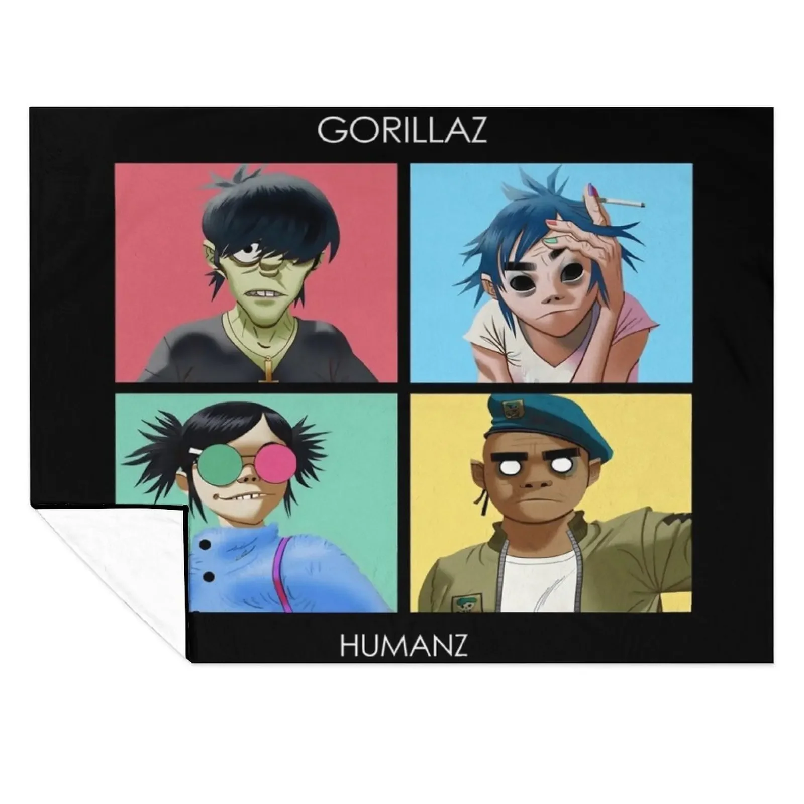 

3.Copy of the legend of my family gorillaz ,gorillaz gorillaz gorillaz Throw Blanket Summer Sofa Throw warm for winter Blankets