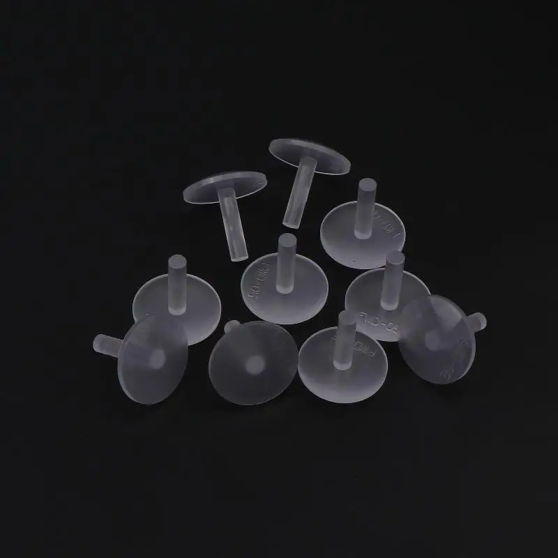 

CR10Pcs Automotive Ambient Light Accessories Door Light Plastic Guide Head Plastic Frosted Transparent T-shaped Decorative Cap