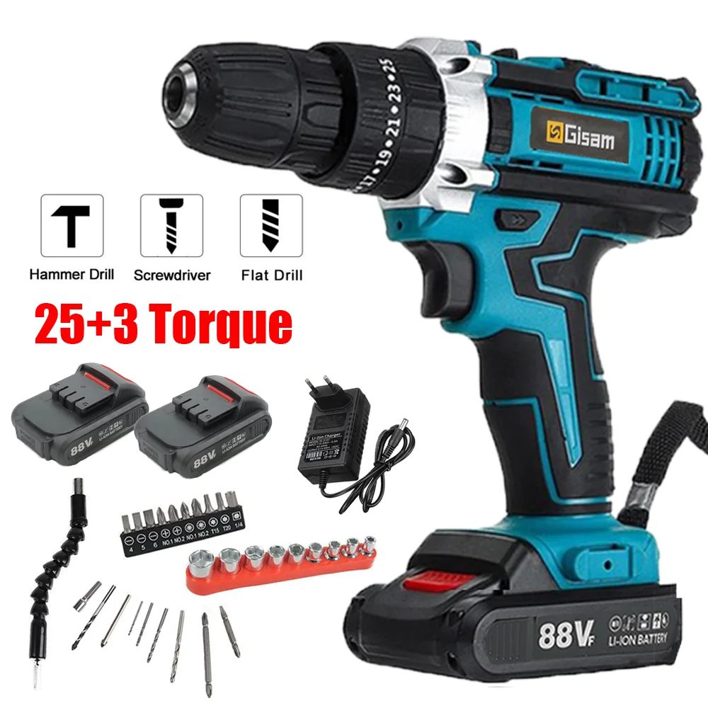 

Multifunctional Mini Handheld Electric Drill Screwdriver Cordless Electric Drill Electric Screwdriver Home DIY Power Tools