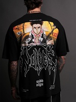 WOLVES Oversized Loose Casual Mens Hip Hop Shirts Cotton Bodybuilding T-Shirt DARCS Fitness Training Short Sleeves Tees Tops