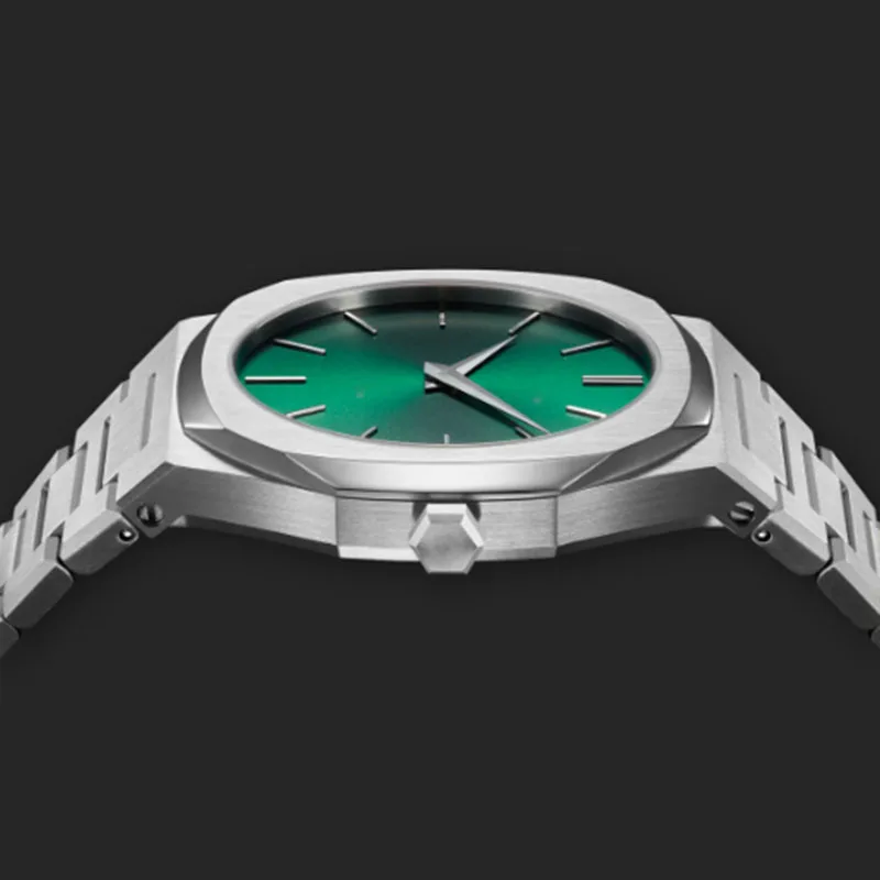 D1 Design Milano Style Luxury Brand orologio al quarzo da uomo Ultra sottile con Logo originale