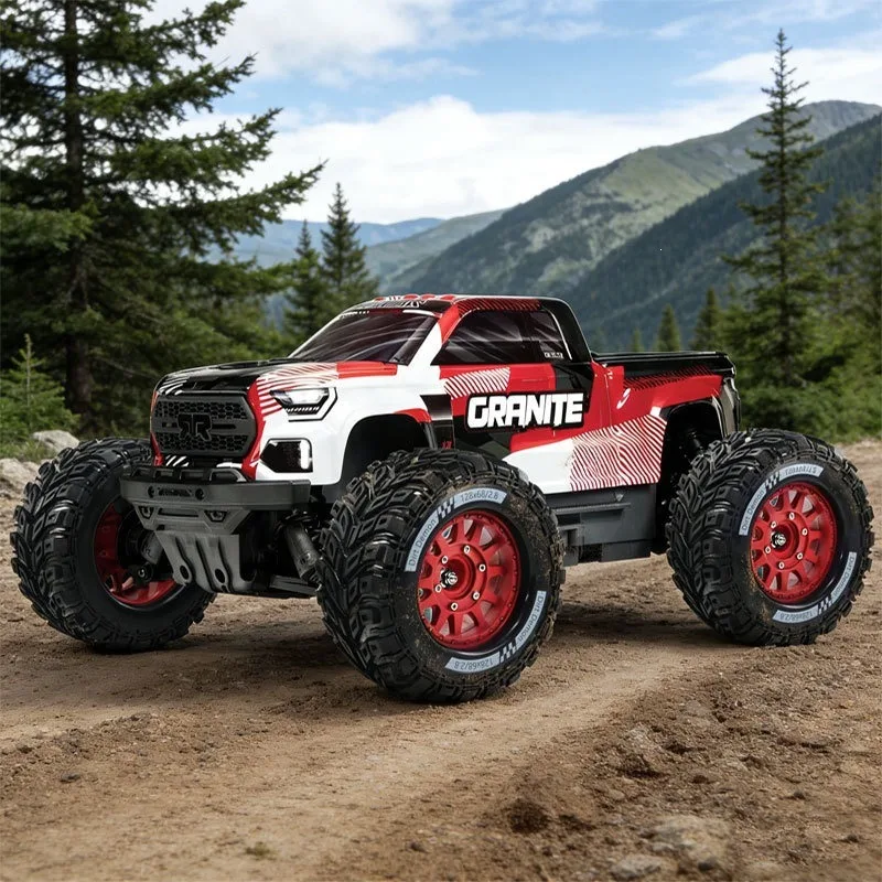 

4pcs 128mm 1/10 Monster Stunt Truck Tire 12mm and 14mm Hex for TRXS MAXX ARRMA Granite KRATON Outcast Tamiya Losi Redcat