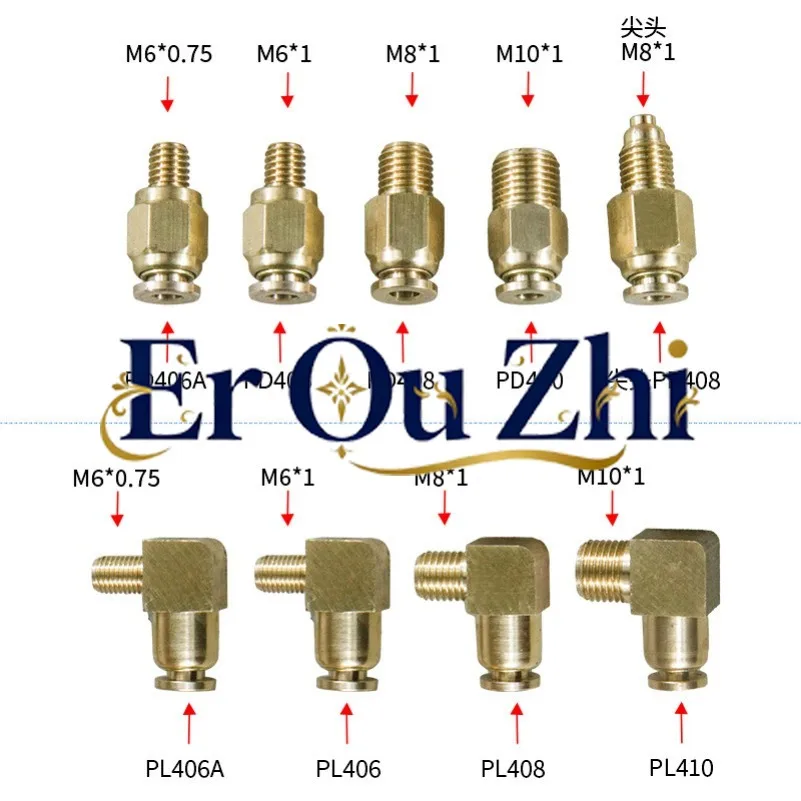 PD/PL Quick Plug Copper Connector Lubrication Pump YouTube Quick Install Oil Circuit Accessories
