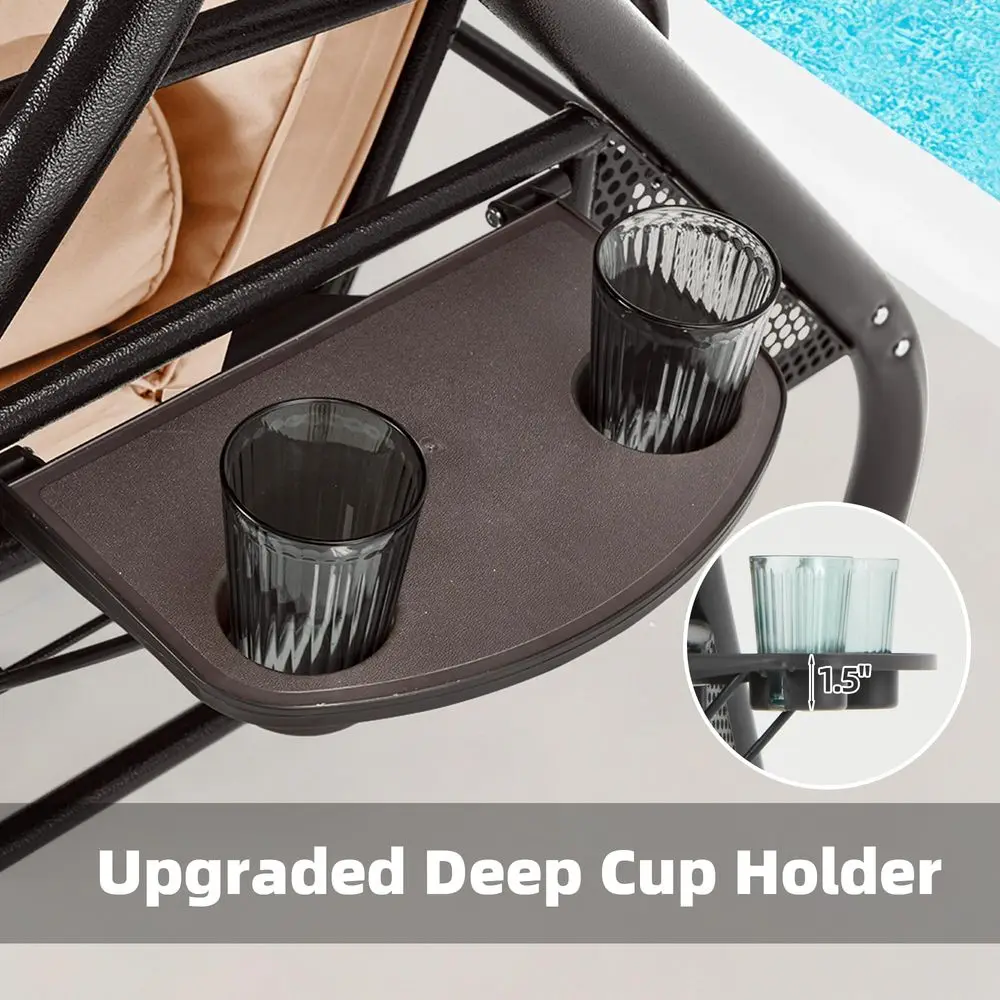 3Seat Patio Swing W…