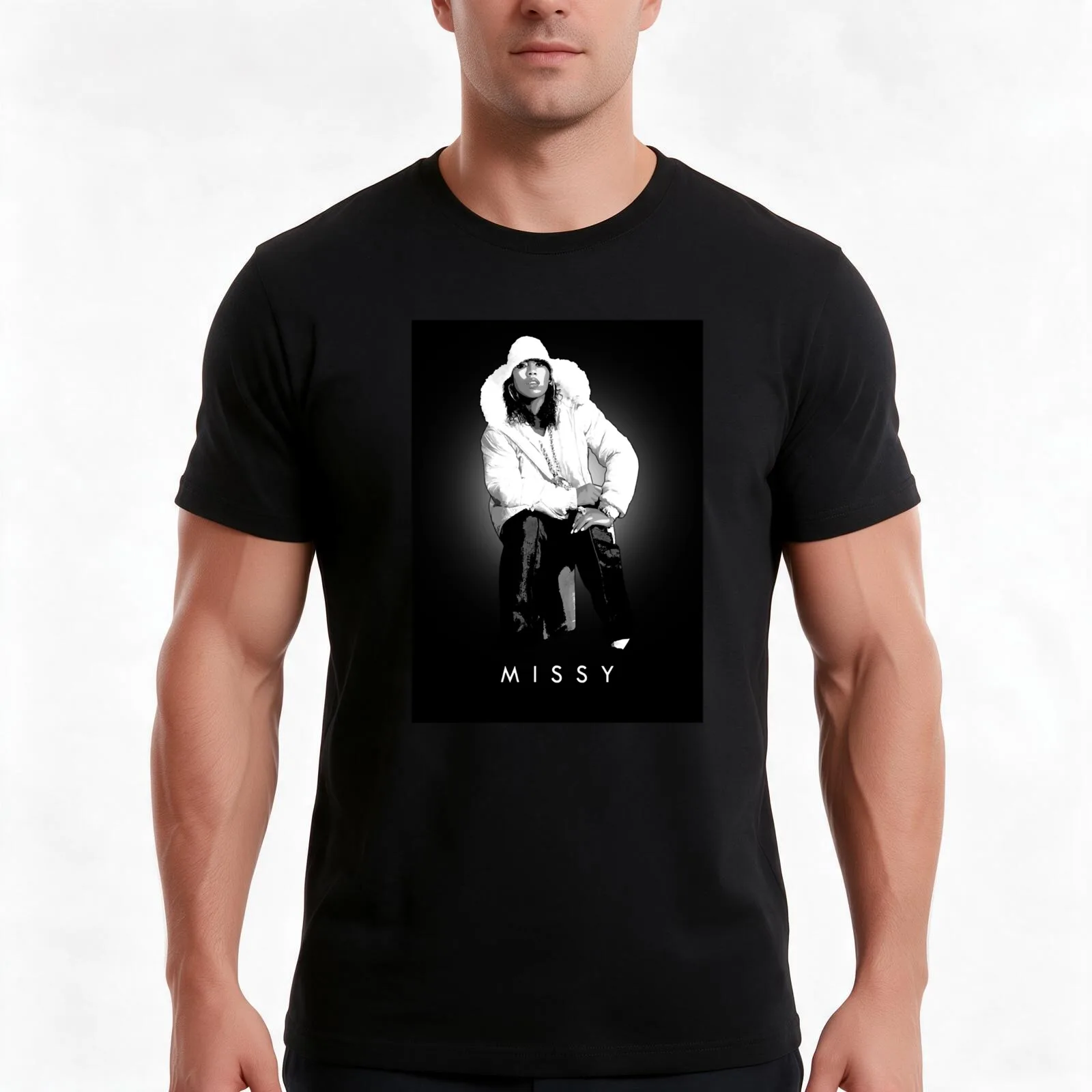OMG The Best Missy Elliott Ever T-Shirt Summer Casual Cotton Tee Oversized Streetwear Tops Vintage Graphic Print 100% Cotton