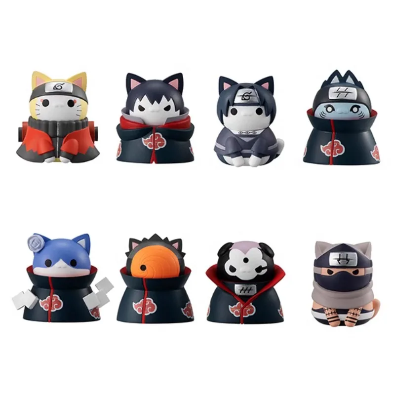 

Original Megahouse MEGA CAT PROJECT Uchiha Sasuke Uchiha Itachi Uchiha Obito Naruto Uzumaki Konan Hoshigaki Kisame Hidan Toy