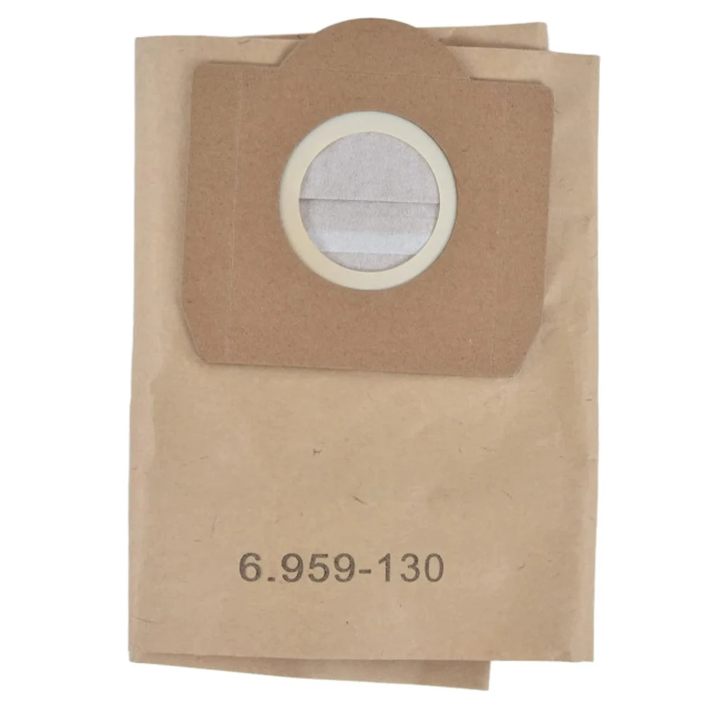 Pack Of 10 Paper Filter Bags For Karcher 6.959-130.0 For WD3 Vacuum Cleaner Bags Household Cleaning Tools Accessories