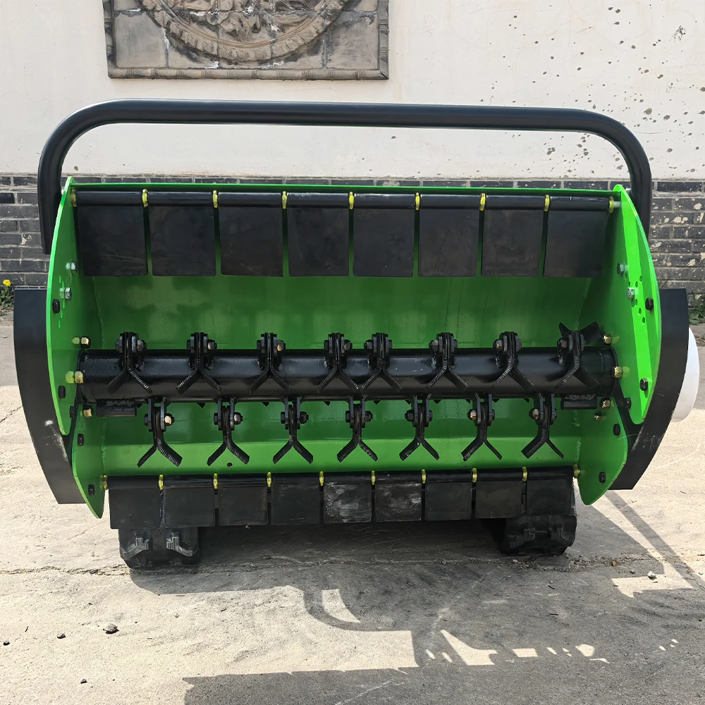 for .New Arrival Remote Control Flail Mower 800mm 1000mm Hydraulic Crawler Lawn Brush Cutter for Steep Slope Grass Cutting