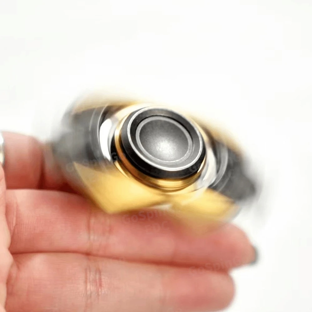 أمل EDC غامض الصمت فتح مسمار الدوران تململ سبينر الفولاذ المقاوم للصدأ ألعاب متململة للبالغين لعبة لتخفيف التوتر #5