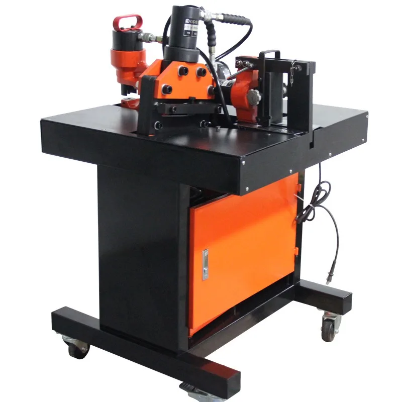 VHB 150 Three In One Hydraulic All In One Busbar Processor Copper Aluminum Bar Punch Cut Bend Electrical Processing Tool
