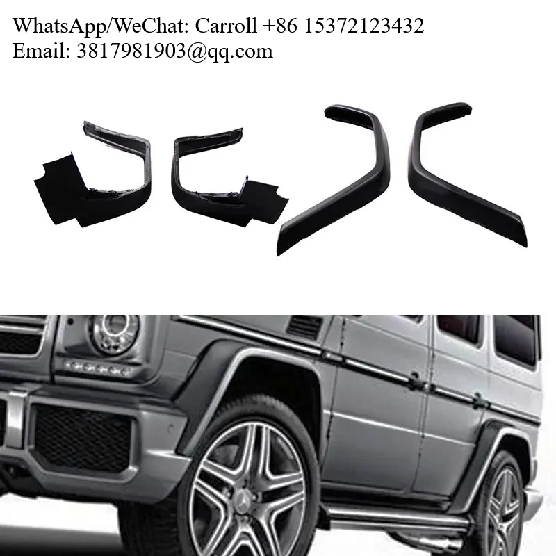 

1990~2018y PP Material Car Body Kit Auto Parts Accessories Over Fenders For Mercedes Benz W463 G63 Style