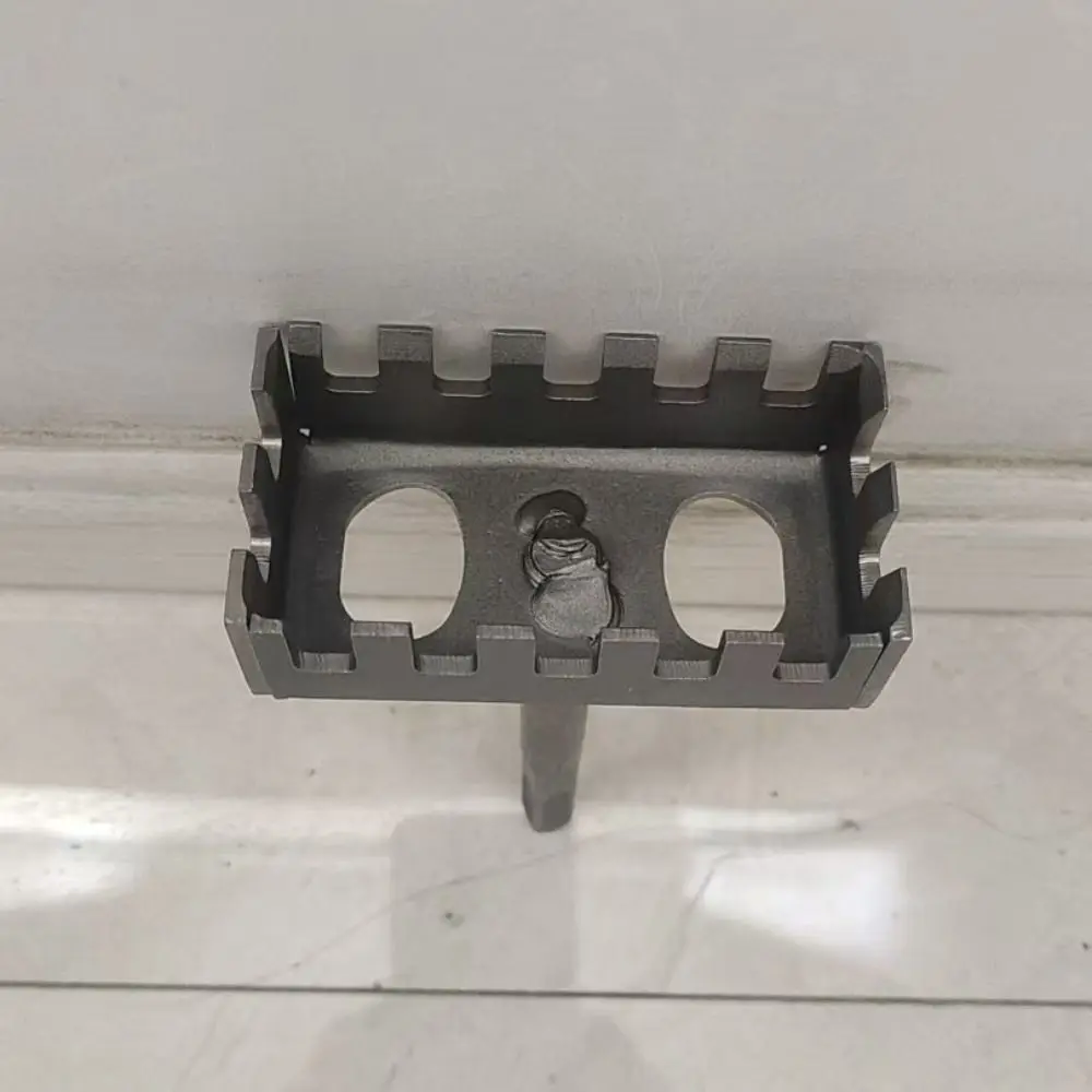 Alat Pembuat Lubang Persegi Portabel Multifungsi, Pembuat Lubang Persegi, Bor Lubang Persegi, Pembuat Lubang Soket Persegi