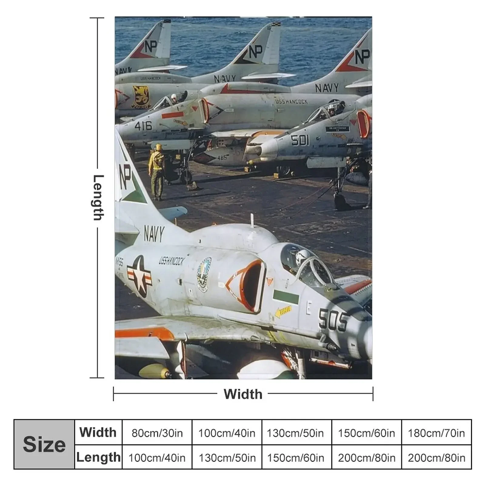 A-4 Skyhawk Jet Ranger Aircraft Aviation Throw Blanket Beach Cute for winter Decorative Sofa Blankets