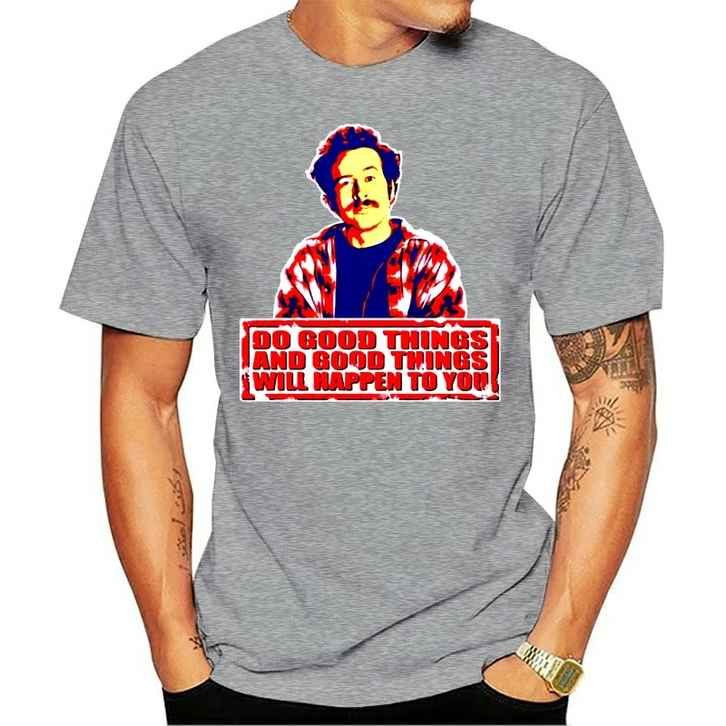 100% хлопковая Футболка с круглым вырезом и принтом, меня зовут Эрл, футболка, делайте хорошие вещи для