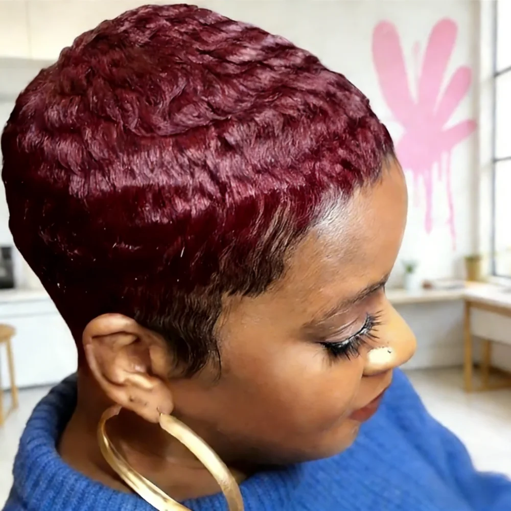 Chic Straight Pixie…