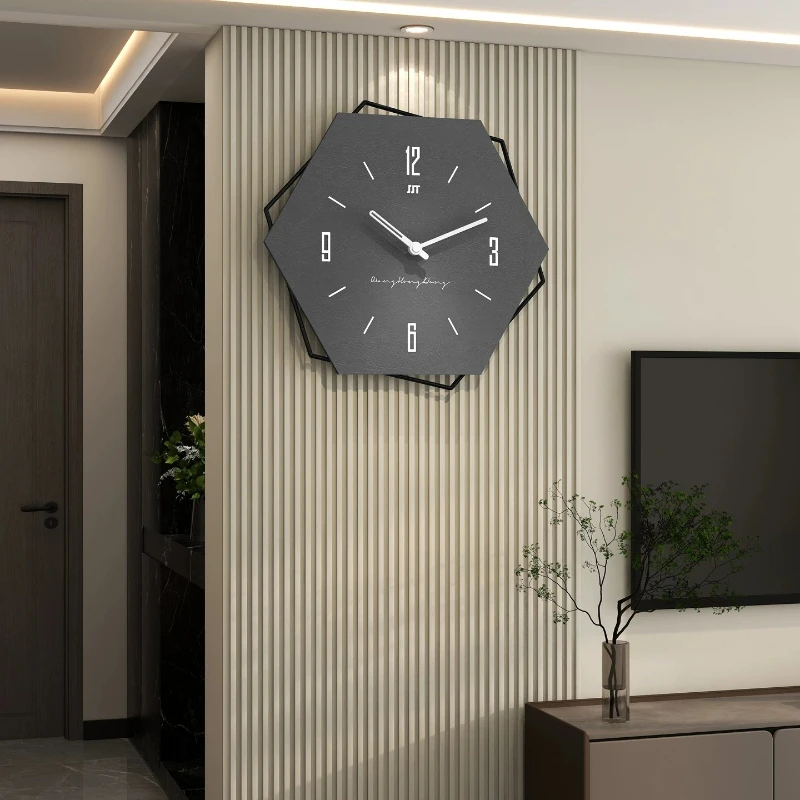 Minimalist Nordic Wall Clocks Luxury Aesthetic Living Room Fashion Wall Clocks Modern Xenomorph Relogio De Parede Home Decor