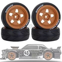 1/10 Rc Touring Car 65mm On-road Tires And Wheels For Traxxas 4tec 2.0 Tamiya Tt02 Tt01 Hpi Hsp 94123 Fish Kyosho Fazer Yokomo