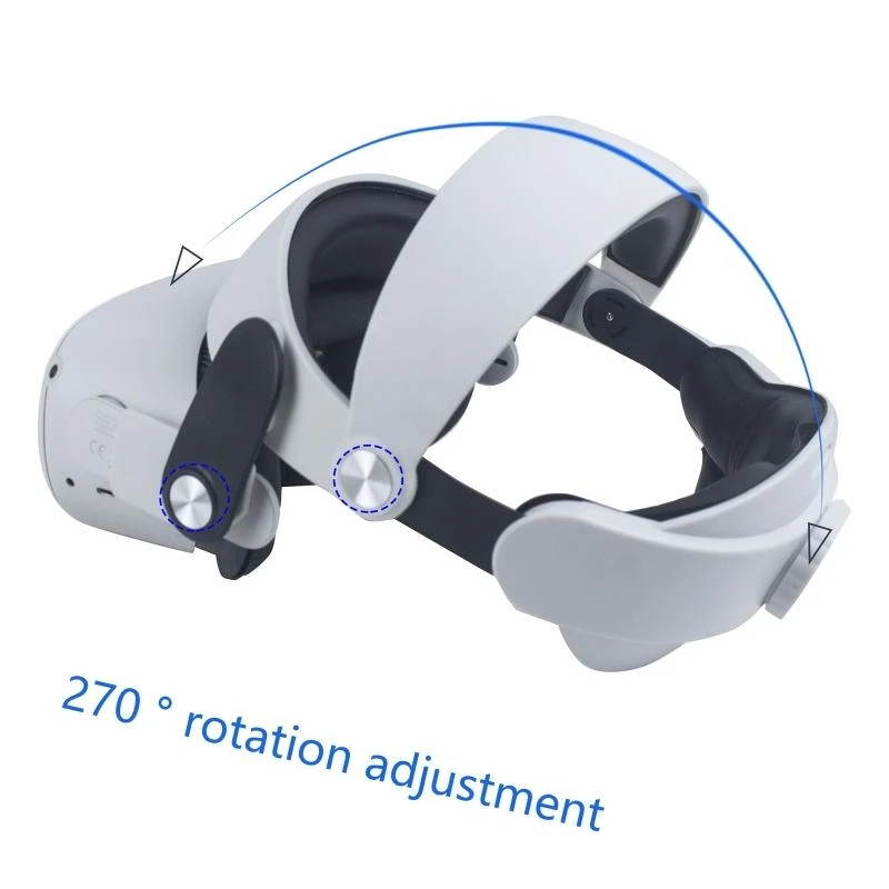 for Head Strap Non-slip VR Headset Cushion Headband for Oculus Quest 2 Protector Headband Strap Ergonomic Design - view 3