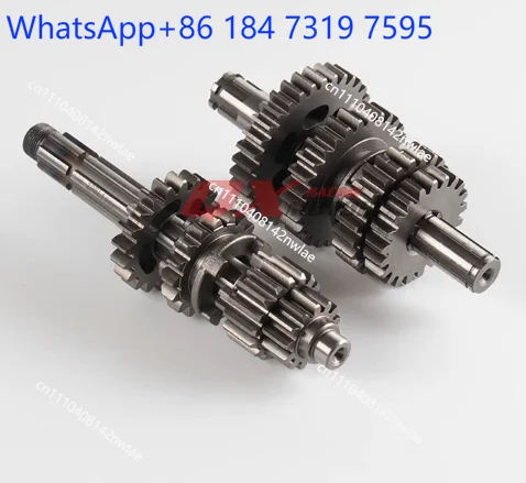 Engine Spindle Gear Assembly for Zongshen ZS150 ZS155 ZS160 150cc 155cc 160cc Motorcycle Parts