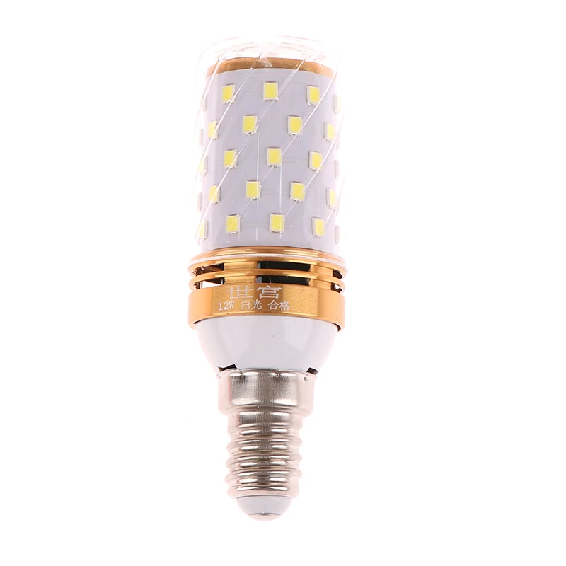 Bombilla LED regulable E27/E14, CA 220V, lámpara de araña, reemplazo de lámparas halógenas, ahorro de energía, blanco frío/cálido