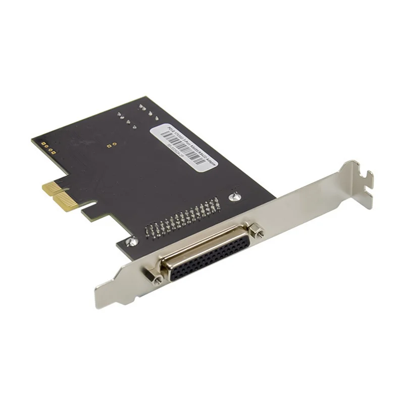 

HJ-Parallel Port DB25 25Pin PCIE Riser Card Pcie X1 17V352 2S RS232/RS485 Communication Control Cards PCI-E Express Cards