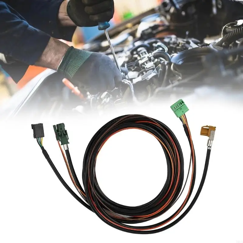 

Wiring Adapter 5Q0035726E Plastic Music Connector Simple Installs for Golf 5