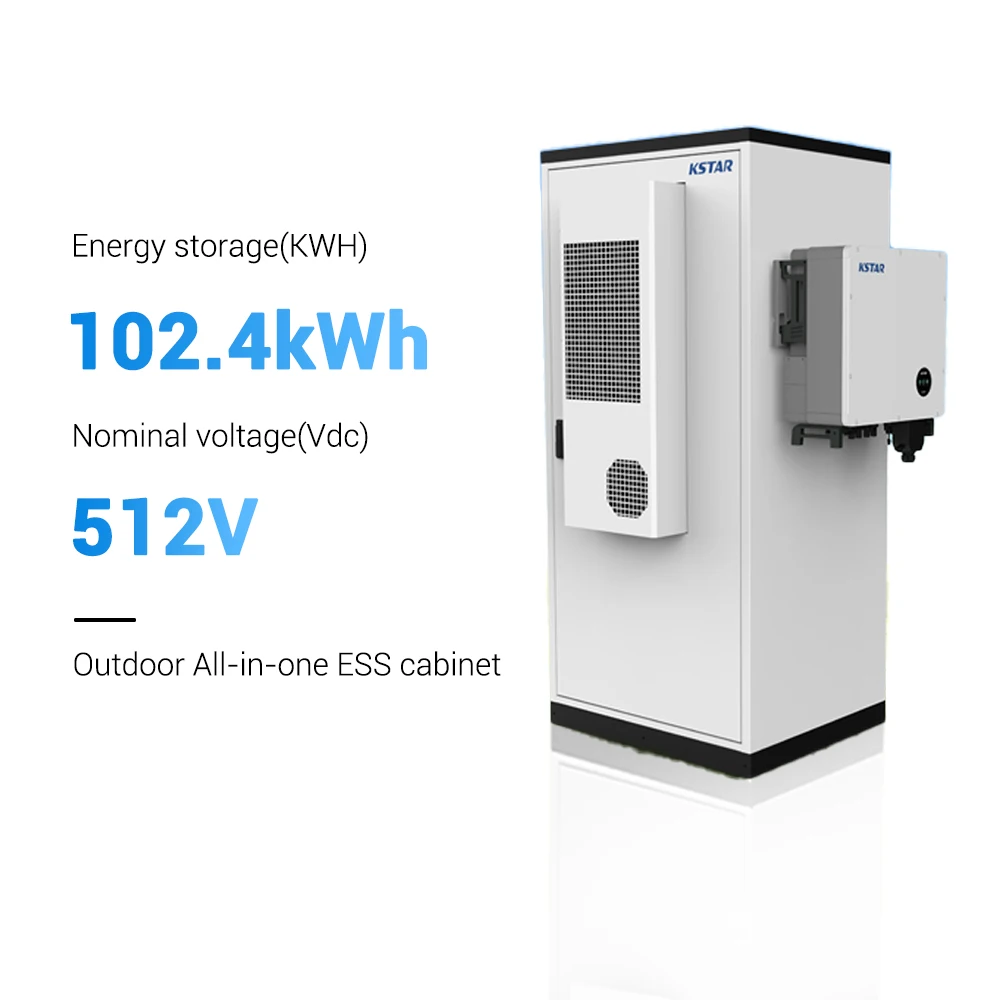 50kw-102kwh ALL in ONE Hybrid LFP Battery Cell Double Fire Suppression System Design