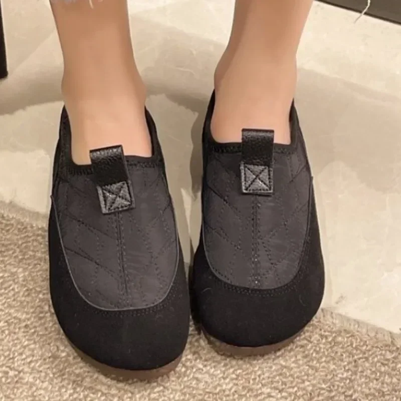 

Winter Shoes Women Slip-on Loafers Fur Casual Female Sneakers Moccasin Slip on New Down Slip on Shoes for Women Casual Female Sn