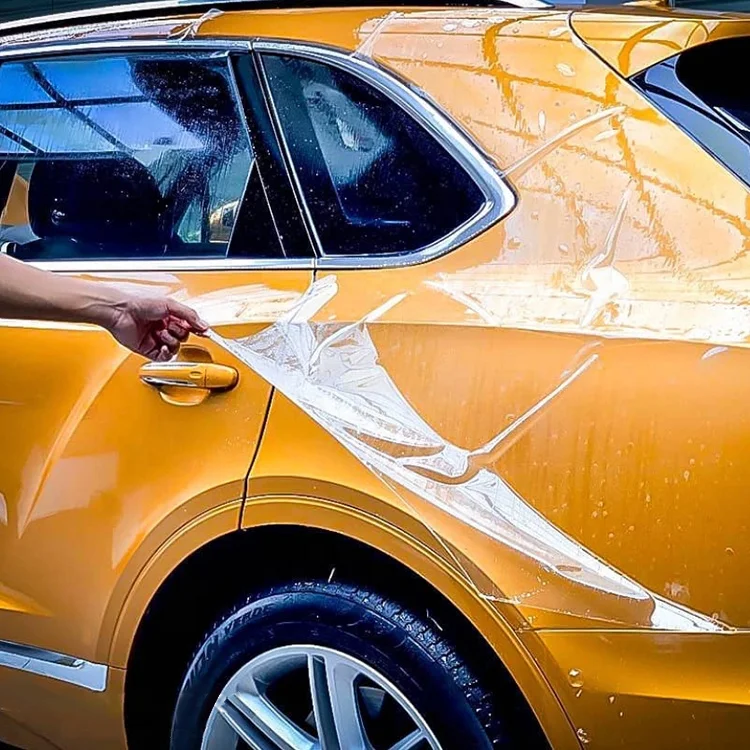 Super Gloss Clear 7.5mil TPU idrofilo PPF Pellicola per carrozzeria auto-guarigione Anti-graffio Protezione vernice per auto Auto