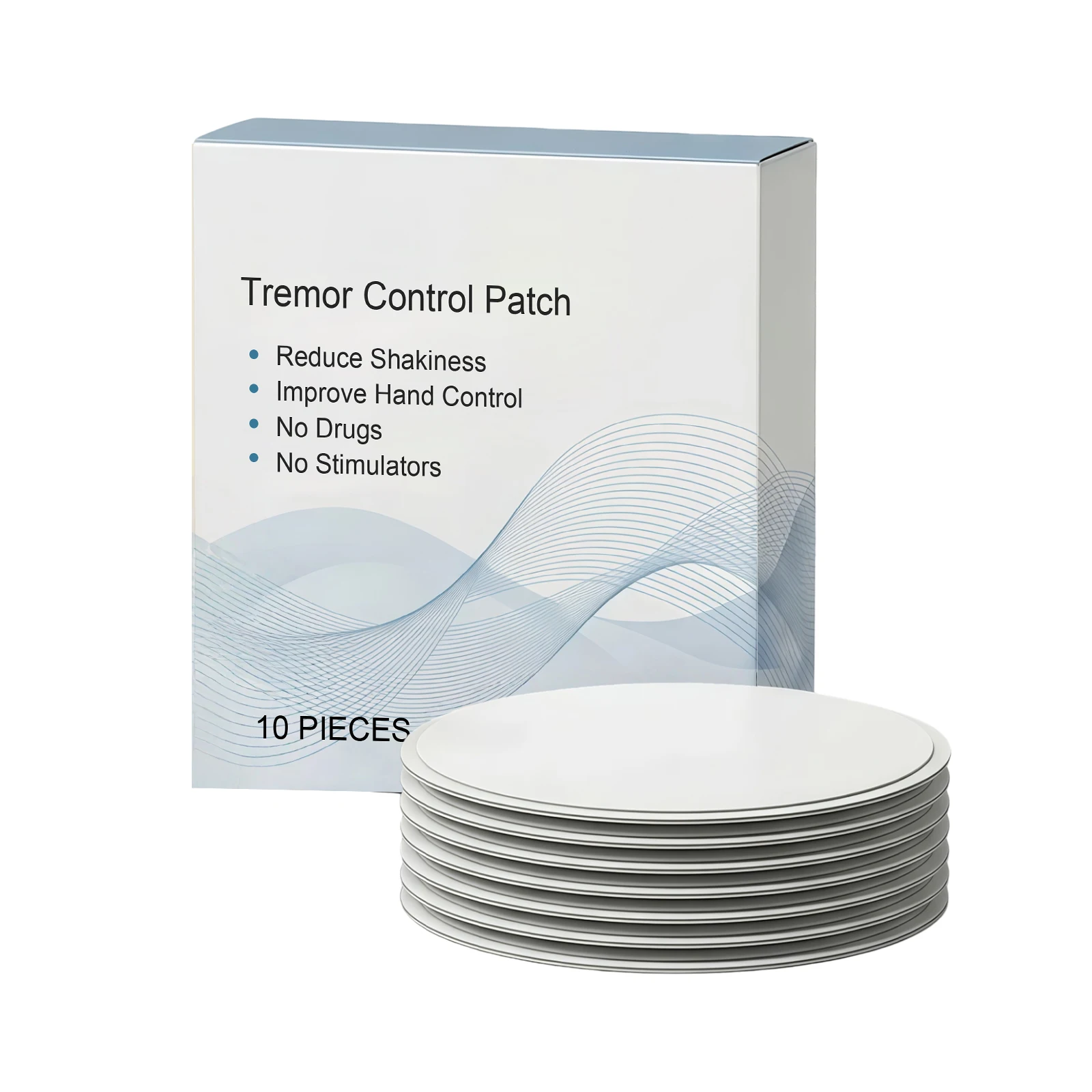 

Steadyhands Tremor Control Patch, Essential Tremor and Muscle Stability, Disposable Patches for Daily Use