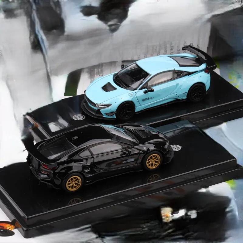 

PARA 1:64 Модифицированная коллекция моделей автомобилей из сплава LB i8 в подарок