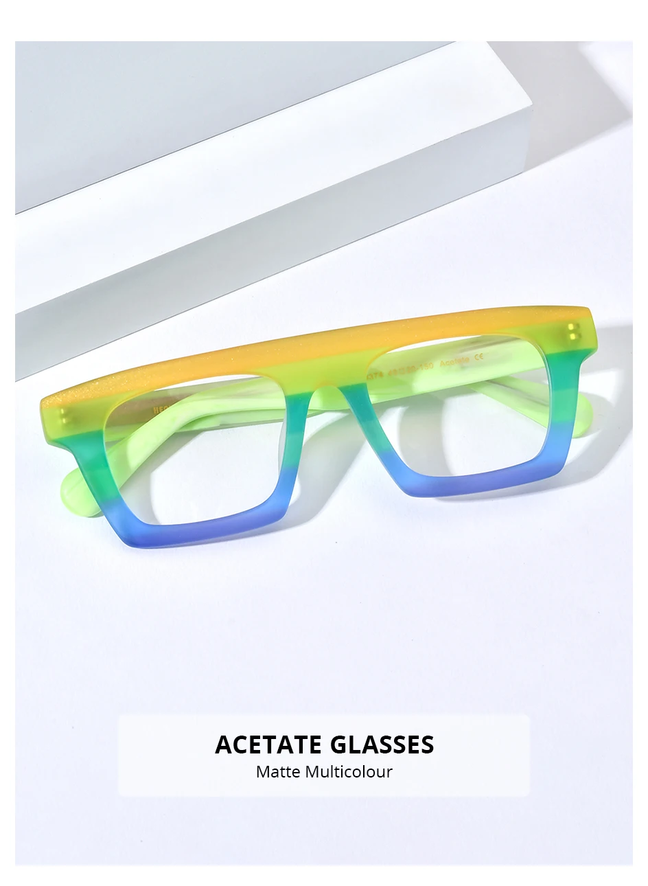 HEPIDEM Acetat Brille Männer Marke Designer Oversize Große Größe Brillen Rahmen Japanische Handgemachte Brille Männer Dicke Brillen 9374 – Detail 28