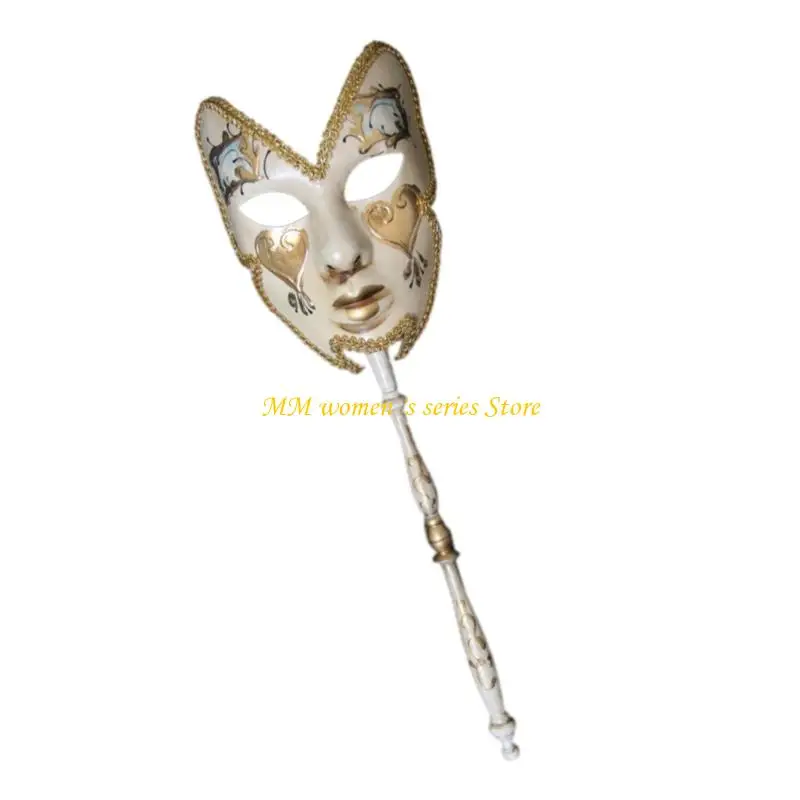 Q39c theatrale prestaties accessoire plastic gezicht verblijf fotografie rekwisieten voor vrouwen