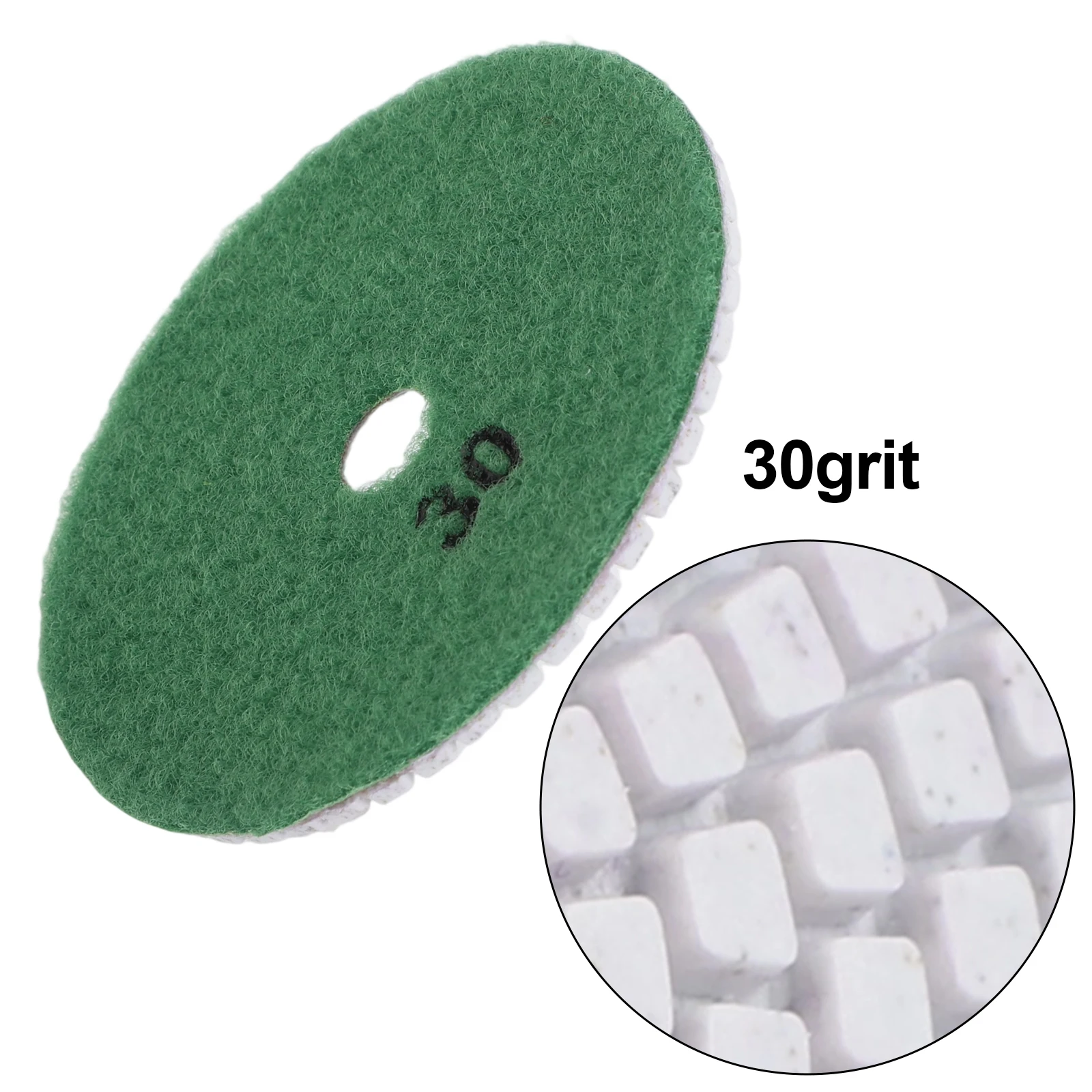 1 قطعة منصات التلميع 4 بوصة الرطب/الجاف منصات مرنة الجرانيت الخرسانة الرخام الزجاج حجر الرملي طحن أقراص أداة اليد