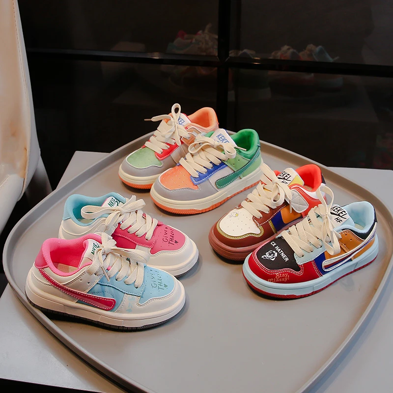 

Новые осенние детские повседневные кроссовки: удобные, дышащие, спортивные, для мальчиков и девочек (модель Mandarin Ducks)