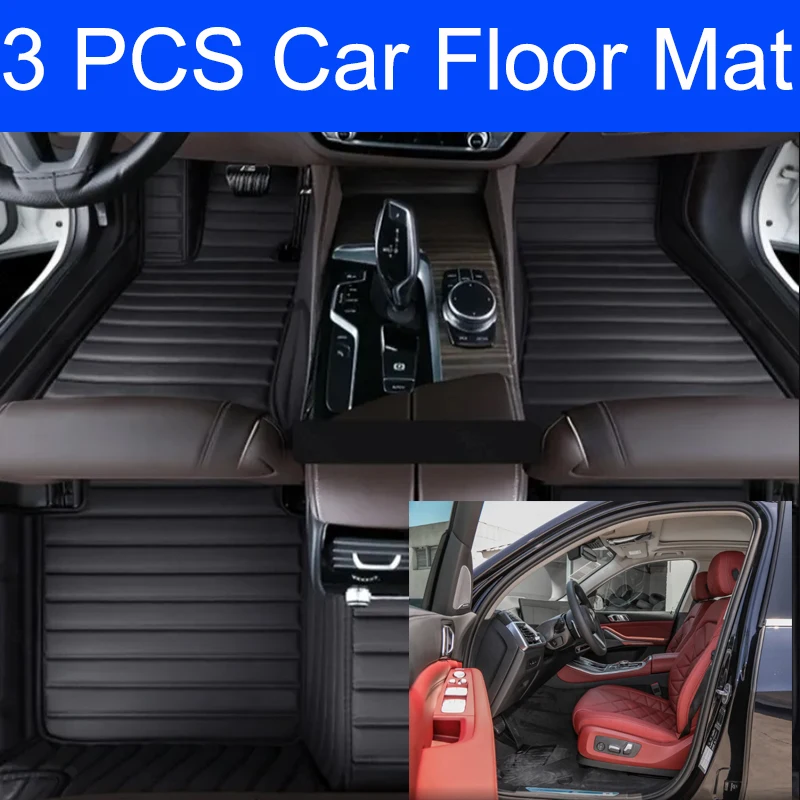 

Stripe Customized Car Floor Mats for Toyota HARRIER Hybrid 2022 2023 Prius 2012-2017 2006-2011 Interior Details Accessories