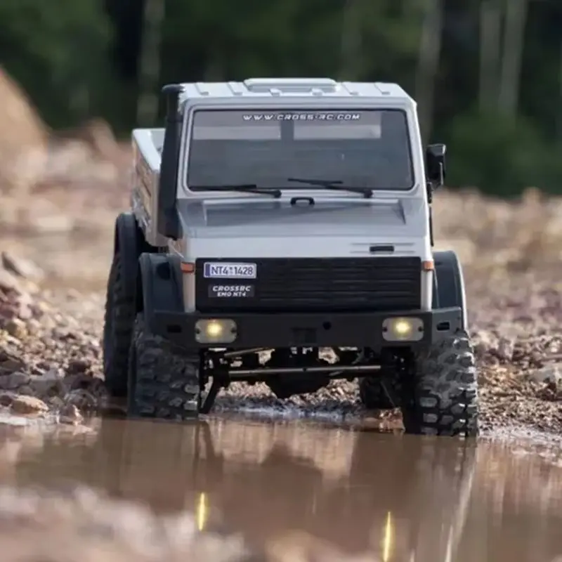 รถบังคับวิทยุ CROSSRC EMO 1:10 NT4 Unimok รุ่นปีนเขา ระบบดิฟเฟอเรนเชียล ความเร็วสองระดับ กันน้ำ สำหรับการขับขี่ออฟโรดแบบหนักแน่น