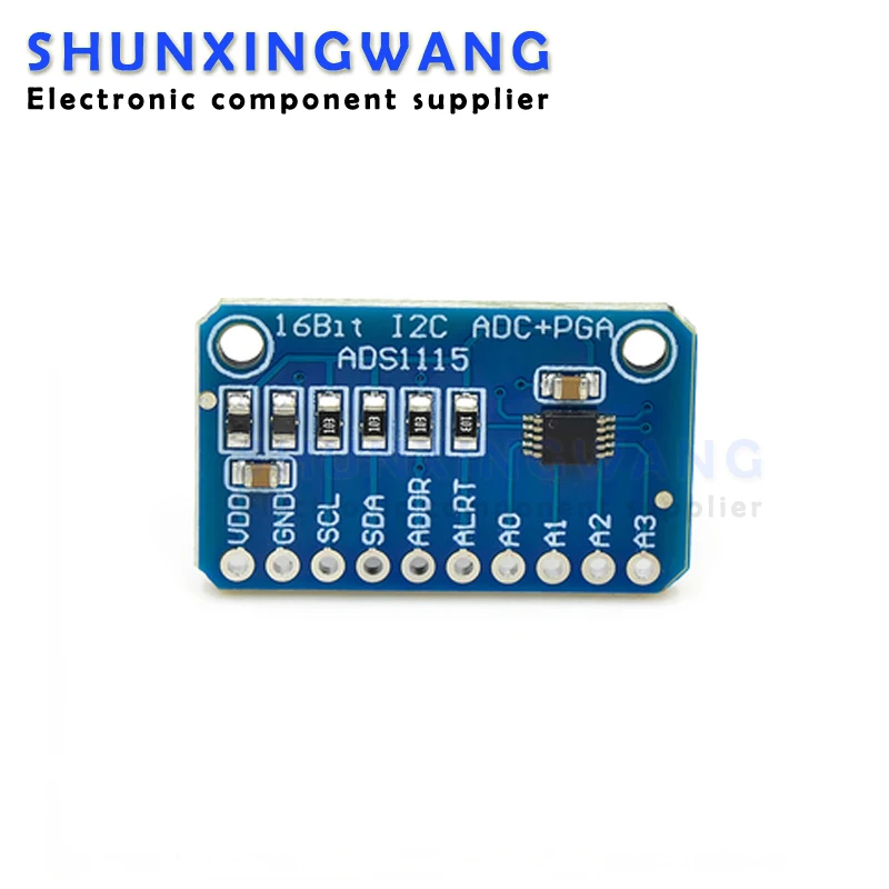 ADS1115 subminiature 16 bit precision analog-to-digital converter ADC development board module 4-channel spot