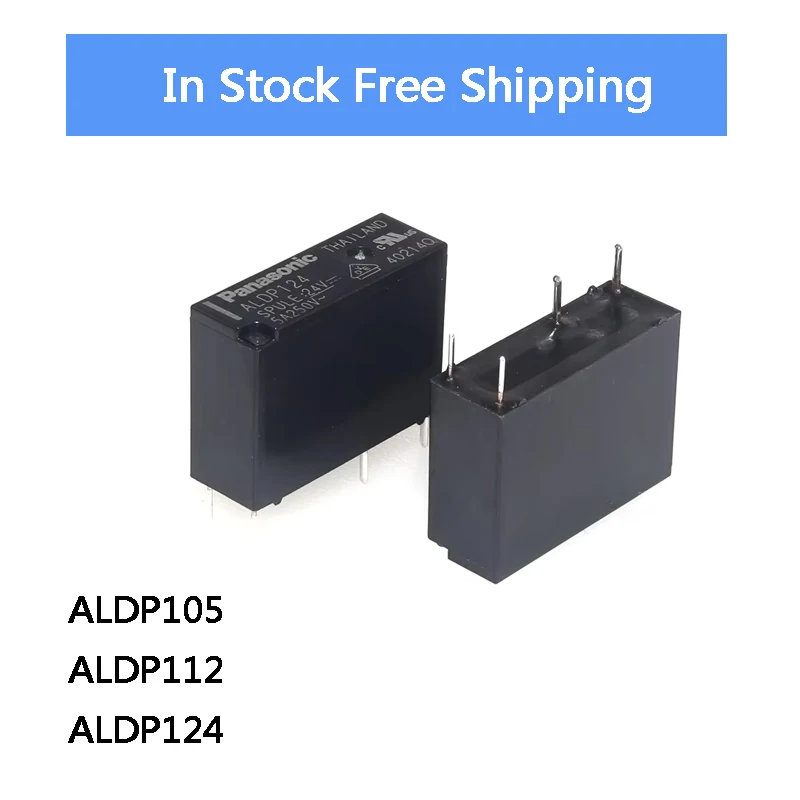 �y�Z�[�����z10Pcs RELAY ALDP105 ALDP112 ALDP124 5V 12V 24V DC New and Original Power Relay IC Chip Stock Wholesale
