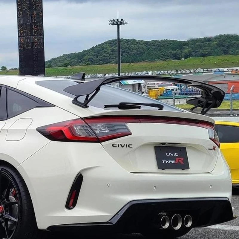 

Suitable For Honda Civic FL5 Type R Carbon Fiber Retrofit OE Rear Spoiler Tail GT Fixed Wind Wing